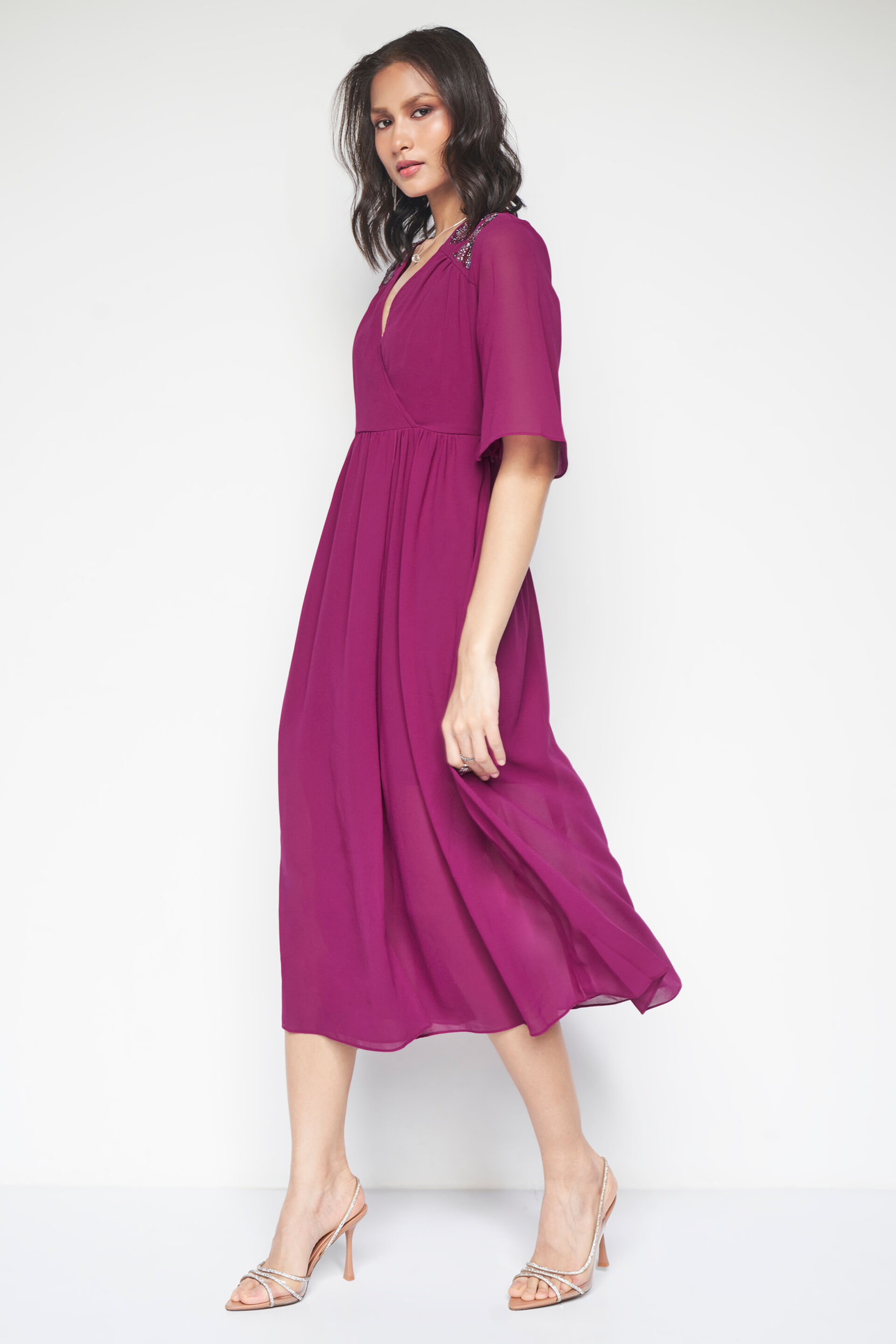 Wine O&rsquo;Clock Dress, Wine, image 3